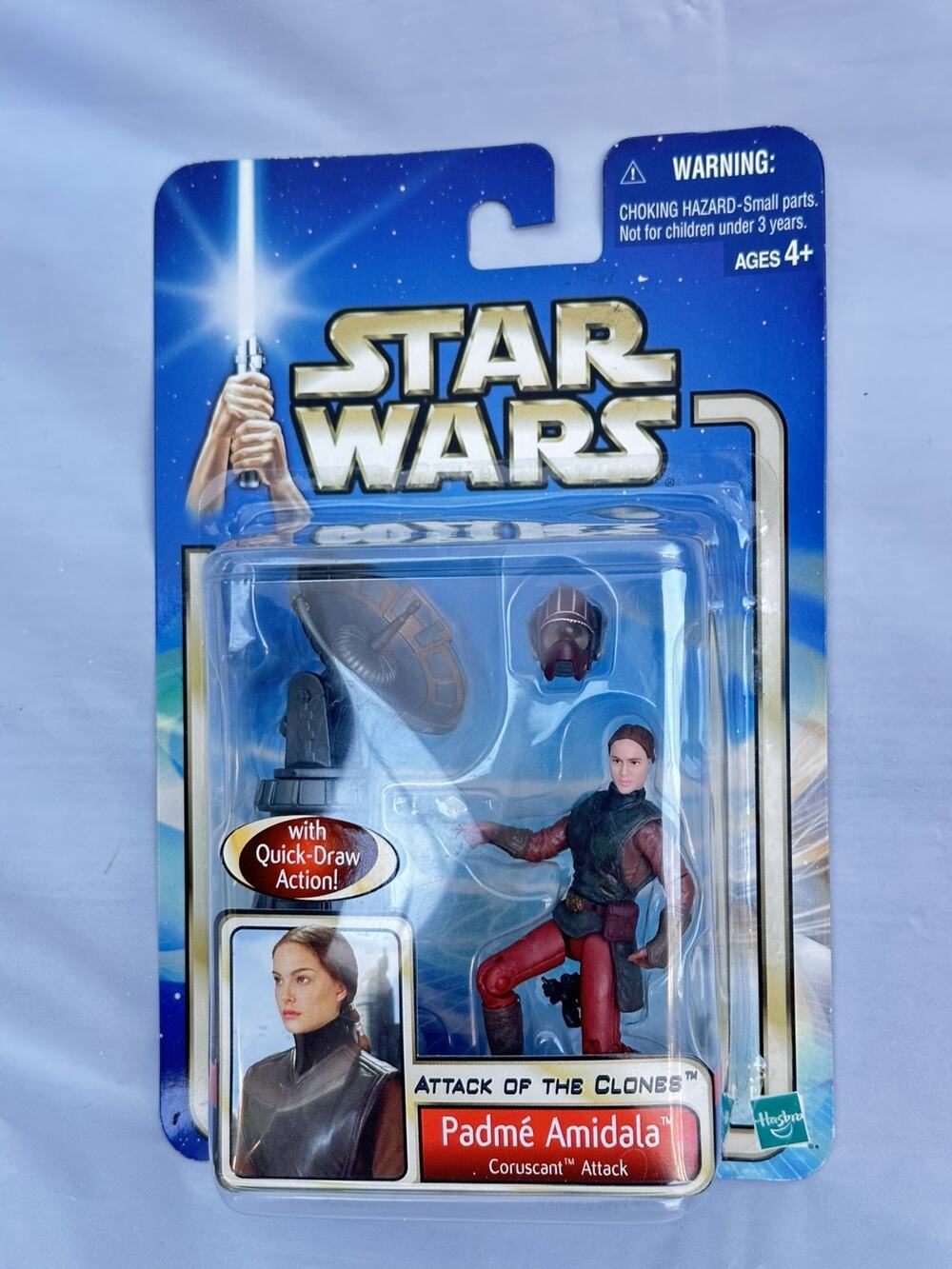 G3 Padme Amidala Coruscant Attack Star Wars Attack of the Clones Action Figure